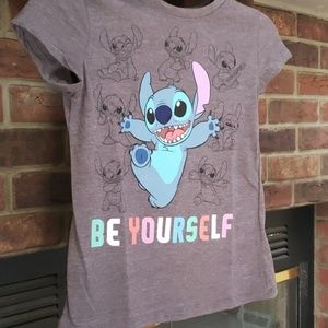 💙 New Disney's Stitch T-shirt Girl's 7/8 M 💙